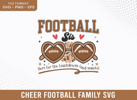 Football Sis Cheer Family SVG Graphics & Crafts Review