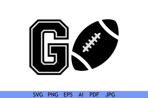 Go Team Simple Football Design: Graphics & Crafts Review