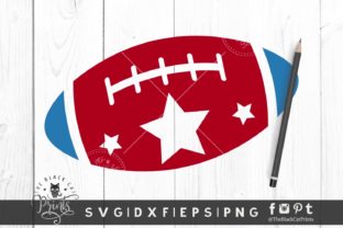 Patriotic American Football Graphics & Crafts