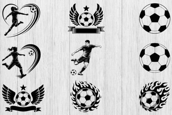 Soccer Graphics for Crafts: SVG Bundle Review
