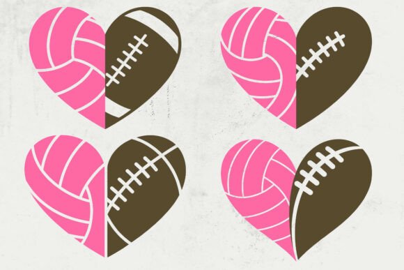 Volleyball SVG, Football SVG Graphics for Crafts